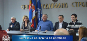 Транскрипт конференције: Захтевамо од Вучића да обезбеди поштовање и спровођење Резолуције 1244!