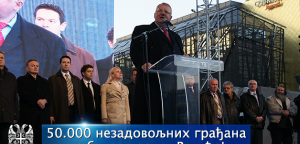 50.000 nezadovoljnih građana na buntu protiv Vučića!