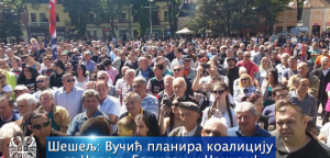 Šešelj: Vučić planira koaliciju sa Čedom, Borisom i Čankom!