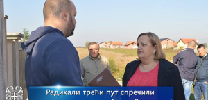 Radikali treći put sprečili rušenje porodične kuće na Ledinama!