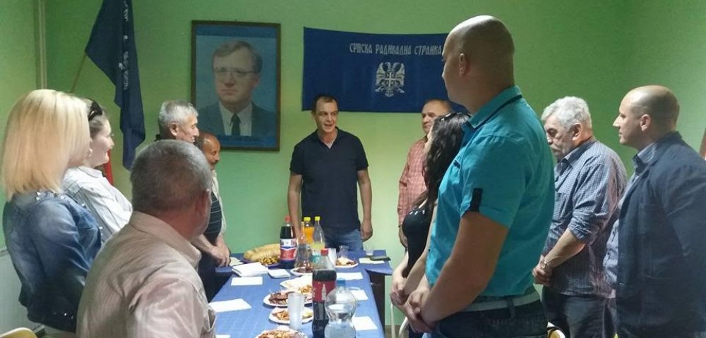 Otvorene prostorije Srpske radikalne stranke u Bačkoj Topoli!